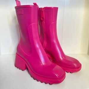 Authentic Chloe Pink Rain Boots